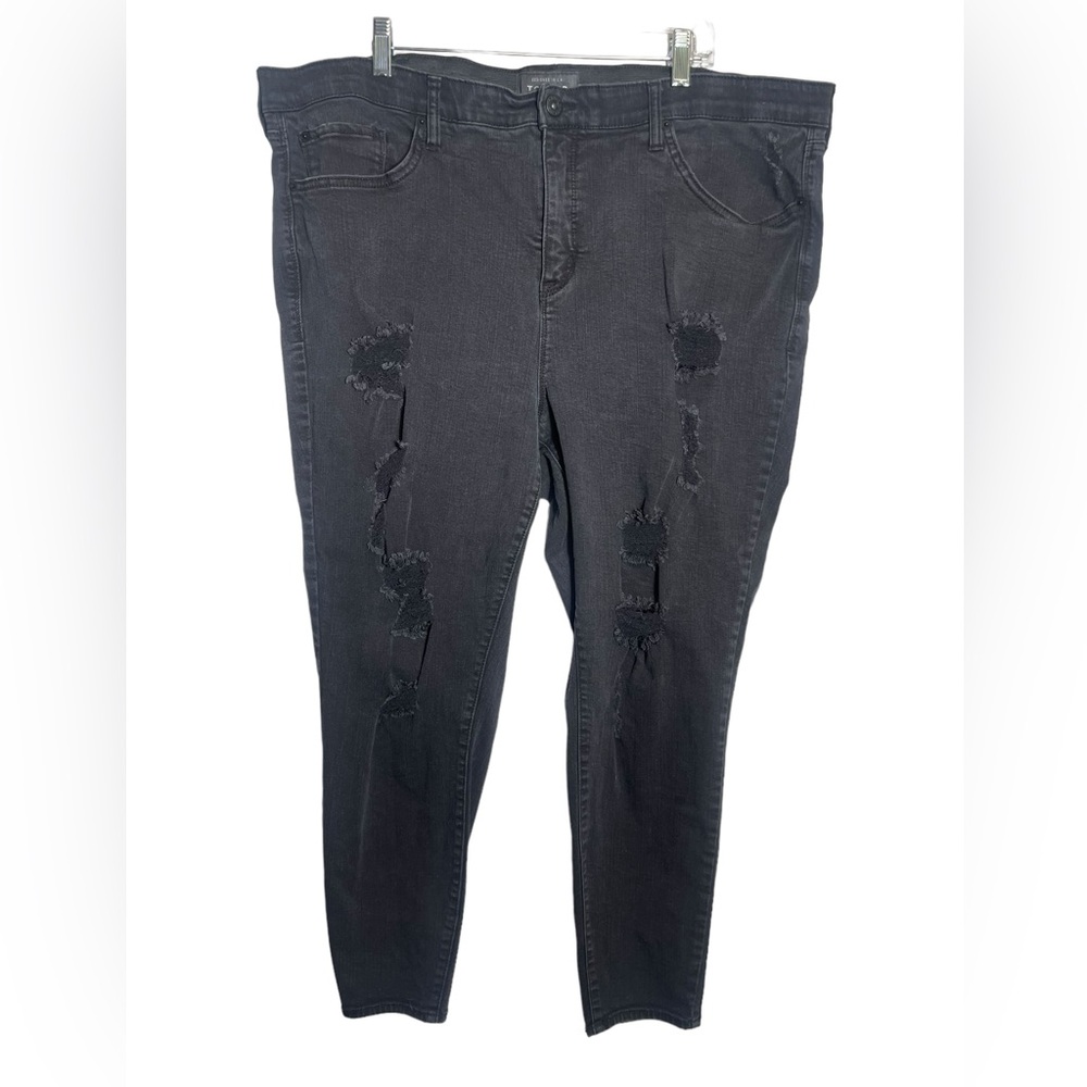TORRID‎ size 24 reg Sky High Skinny Stretch High-Rise Jeans - Picture 6 of 13